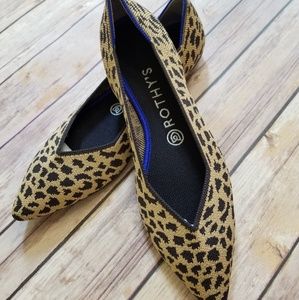 Rothy's The Point Leopard 9